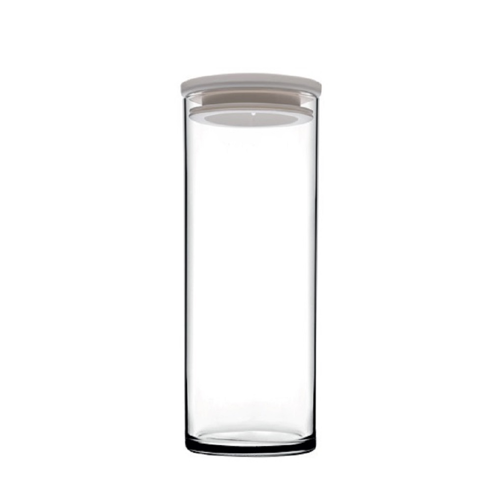 BREAKFAST CLUB JAR W/WHITE LID 1230CC H: 23,4 P/384 GB2.OB8 SP43756G2W