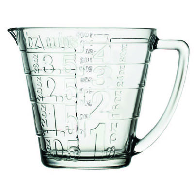 BASIC MEASURING CUP 1165CC H:14CM D:18.3CM P/240 OB6/PR.BC. (smC) SP55172K6