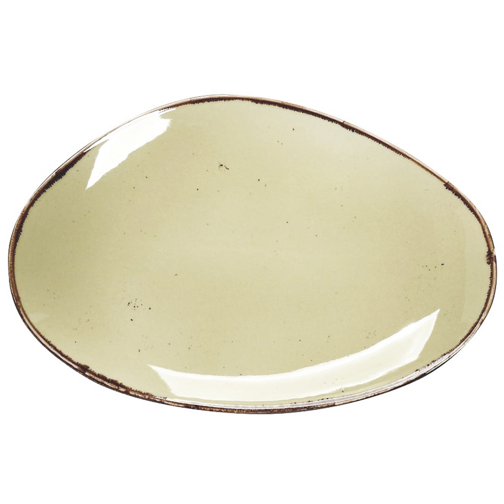 DIS. TERRA GREEN ΠΙΑΤΕΛΑ ΟΒΑΛ 36χ24.5χ2.5ΕΚ TLH107K6