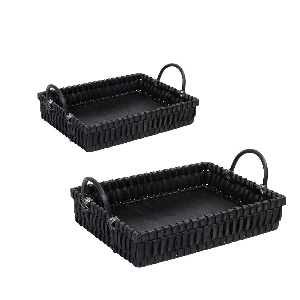 ΚΑΛΑΘΙ ΜΕ ΛΑΒΕΣ ΨΑΘΙΝΟ SET/2 ΟΡΘ. ΜΑΥΡΟ 43/38X33/27ΧH9EK XYP503