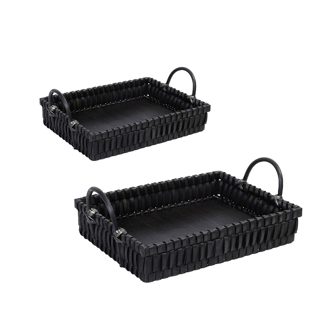 ΚΑΛΑΘΙ ΜΕ ΛΑΒΕΣ ΨΑΘΙΝΟ SET/2 ΟΡΘ. ΜΑΥΡΟ 43/38X33/27ΧH9EK XYP503