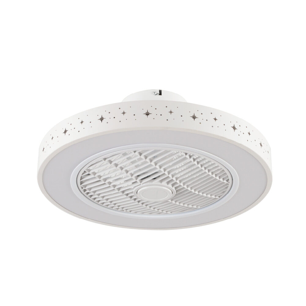 it-Lighting Almanor Ανεμιστήρας Οροφής LED με App Control & 3CCT | Λευκός (101000410)