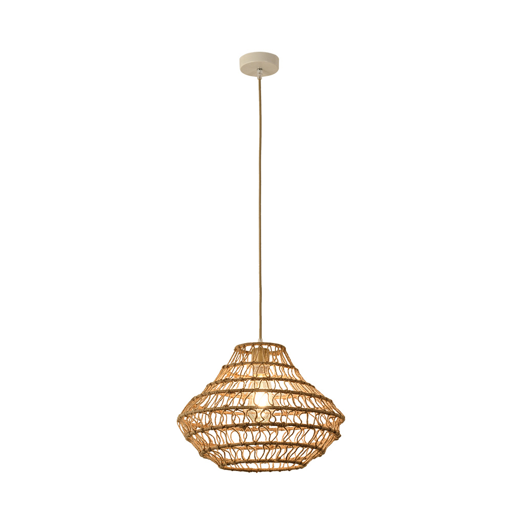 InLight Κρεμαστό Φωτιστικό από σχοινί 1xE27 D:40cm (4042)