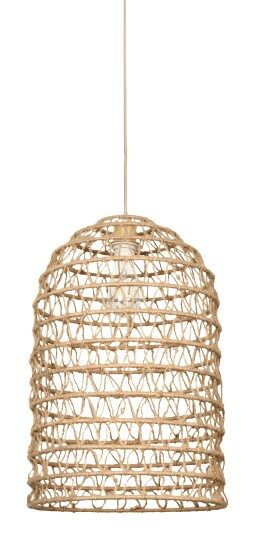 InLight Κρεμαστό Φωτιστικό από σχοινί 1xE27 D:35cm (4048-B)