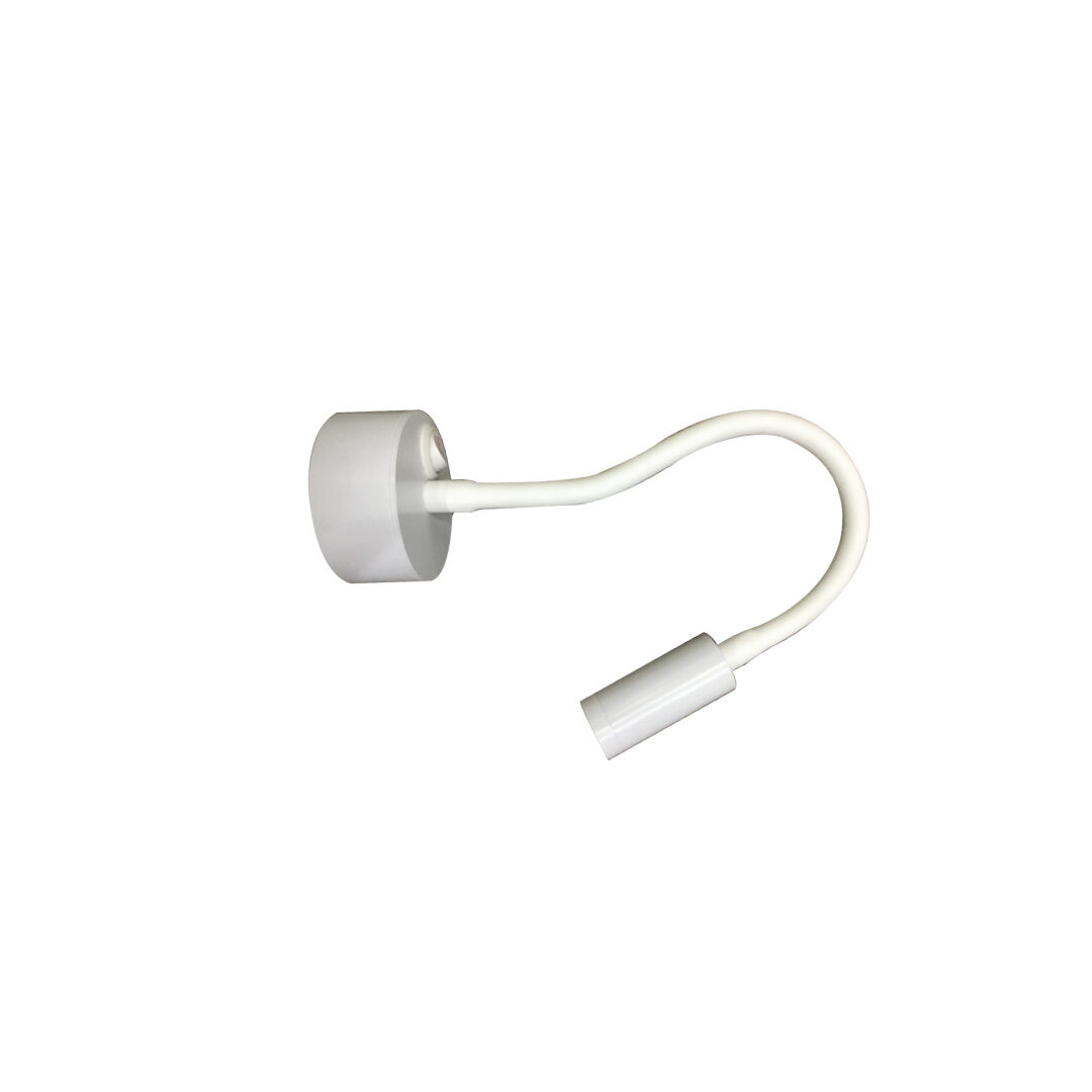 InLight Επιτοίχιο Φωτιστικό LED Λευκό Ματ 3W – Flex 38 cm (43040-WH)