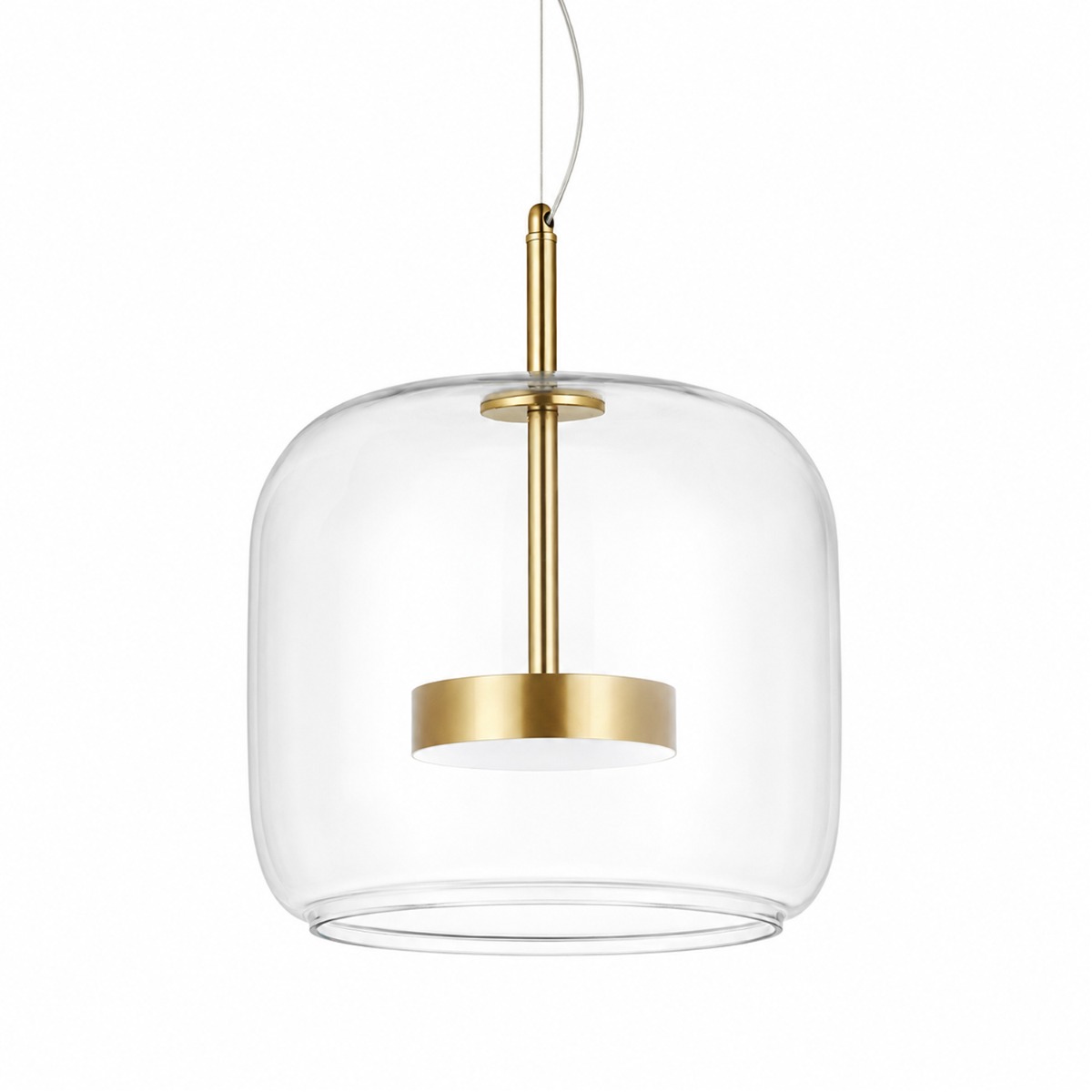Artekko Artekko Rune Διάφανο Μονόφωτο Φωτιστικό Οροφής LED (26x26x25)cm 023-3266