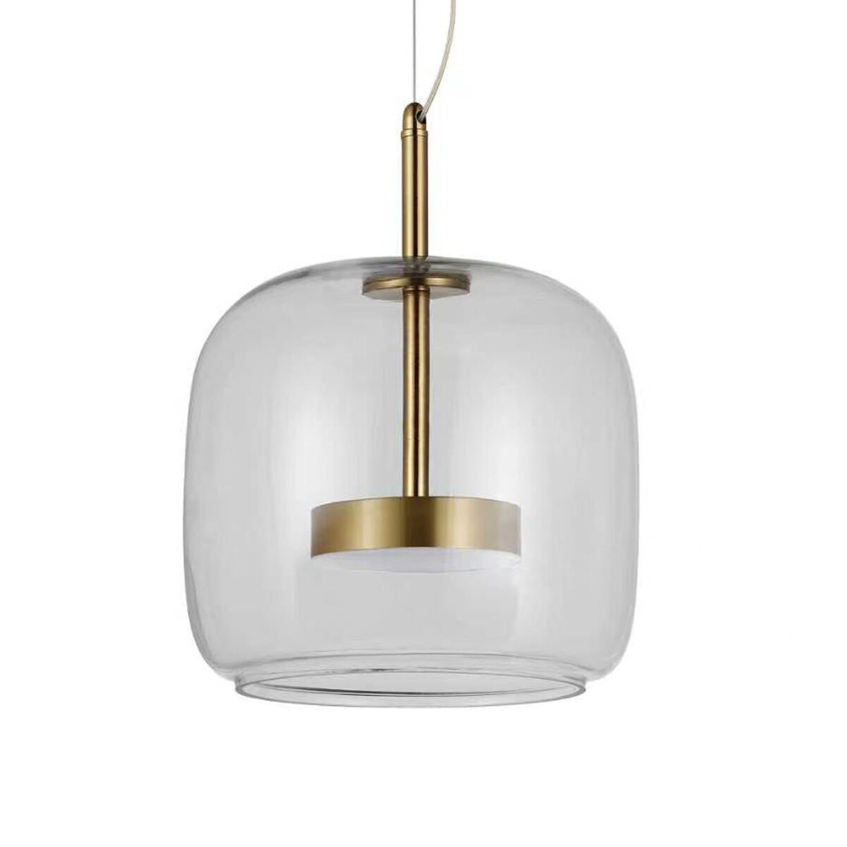 Artekko Artekko Rune Σαμπανιζέ Μονόφωτο Φωτιστικό Οροφής LED (26x26x25)cm 023-3267