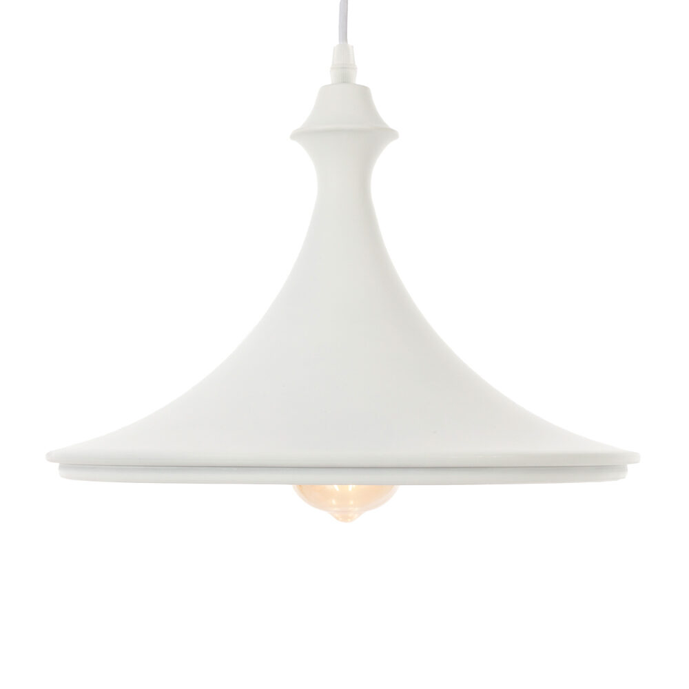 Artekko Artekko Aluminum Φωτιστικό Οροφής Μονόφωτο (Ε27) Λευκό/Μπρονζέ (34x34x27)cm 023-3328