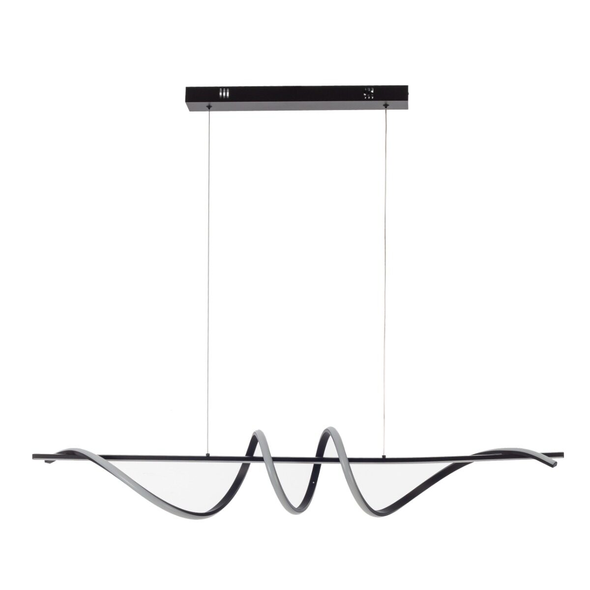 Artekko Artekko Aluminum Φωτιστικό Οροφής LED Μαύρο (120x30x30)cm 8w 3000K 023-3374