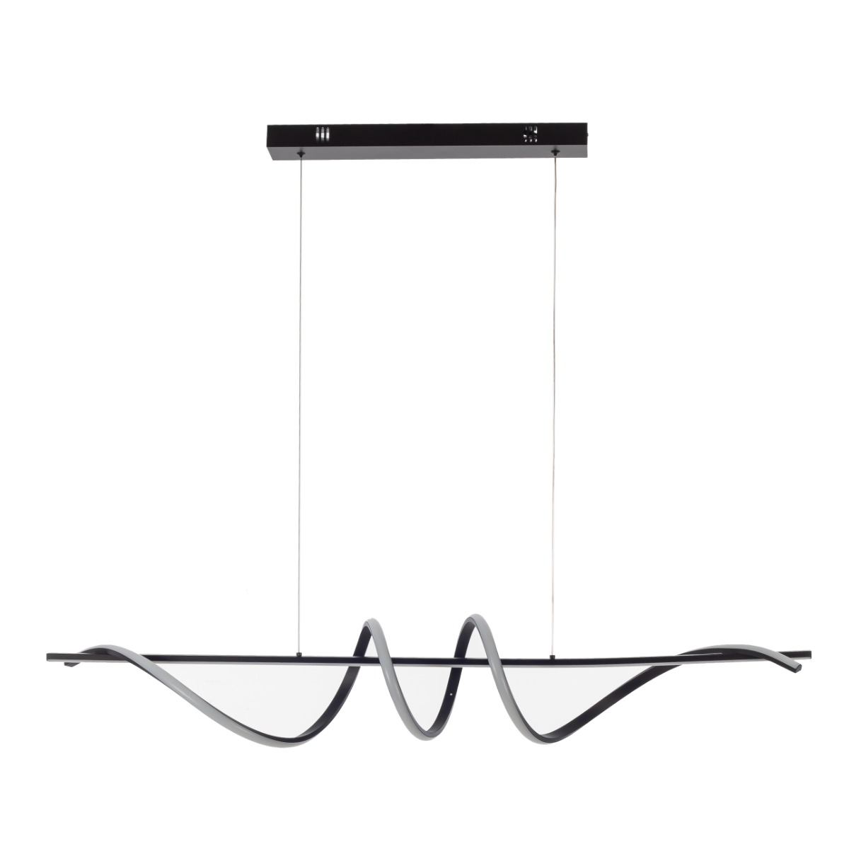 Artekko Artekko Aluminum Φωτιστικό Οροφής LED Μαύρο (120x30x30)cm 8w 3000K 023-3374
