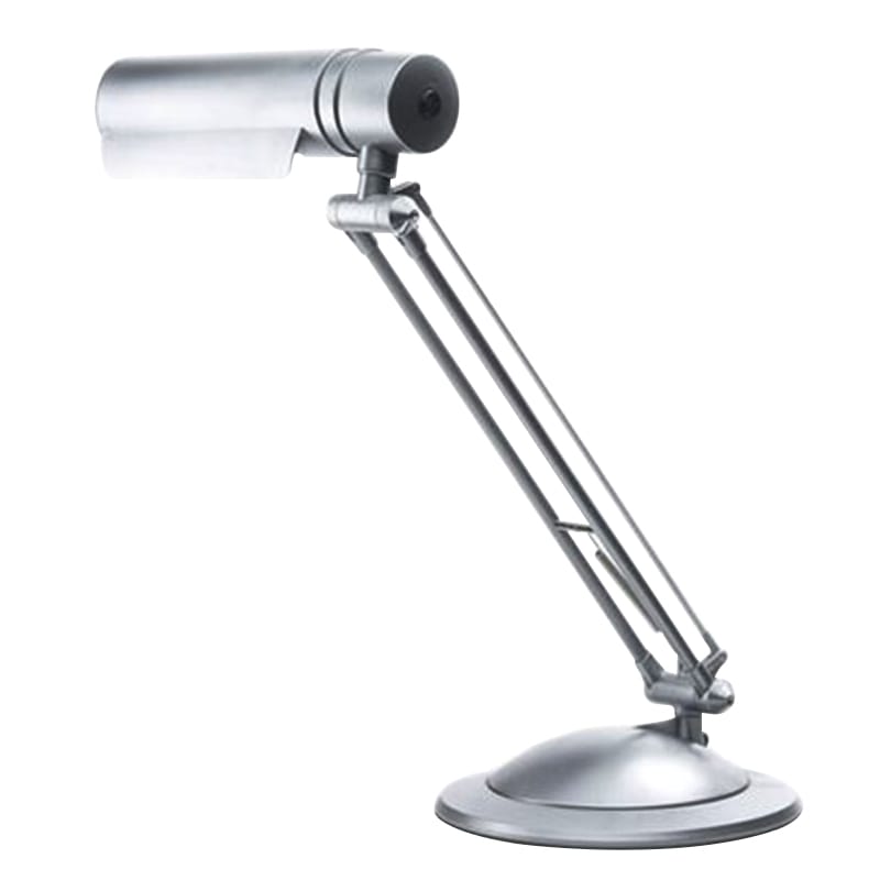 Artekko Artekko Bugle Φωτιστικό Γραφείου LED Μεταλλικό Ασημί 50cm 024-0028