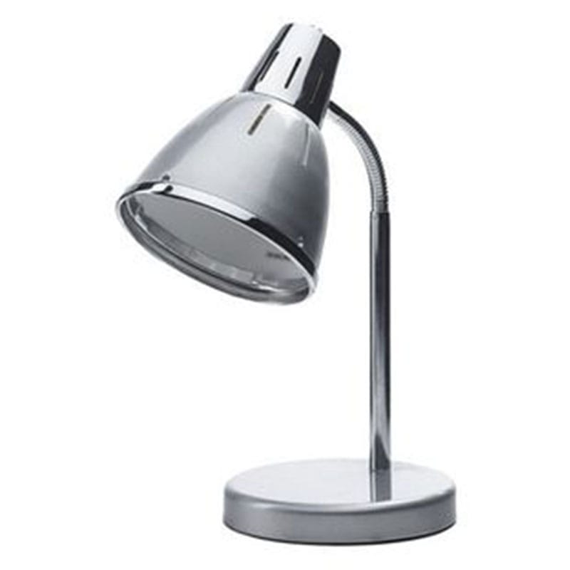 Artekko Artekko Cody Μεταλλικό Ασημί Φωτιστικό Γραφείου 024-0034