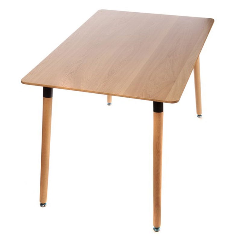 Artekko Artekko Ξύλινο MDF Τραπέζι Κουζίνας (120x80x75) 047-6141