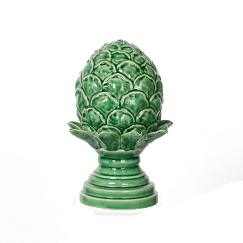 Artekko Artekko Artichoke Διακοσμητική Κεραμική Πράσινη Αγκινάρα (15.5x15.5x24)cm 2018