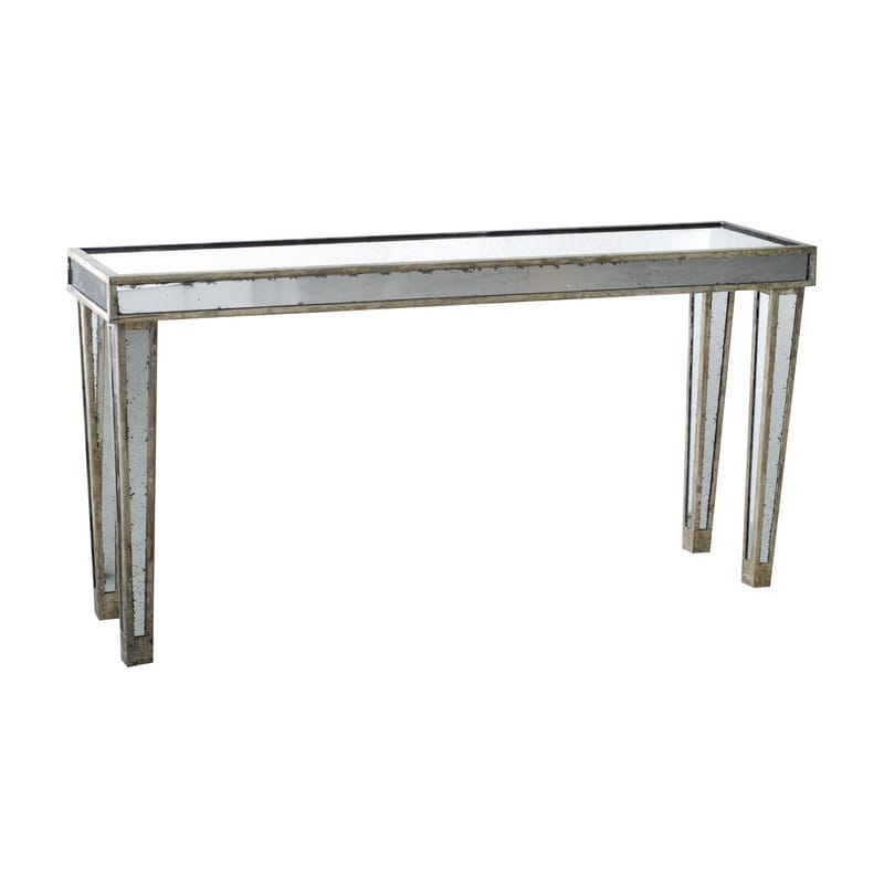Artekko Artekko Waverly Ξύλινη Κονσόλα Καθρέπτης (154x40x78)cm 31210