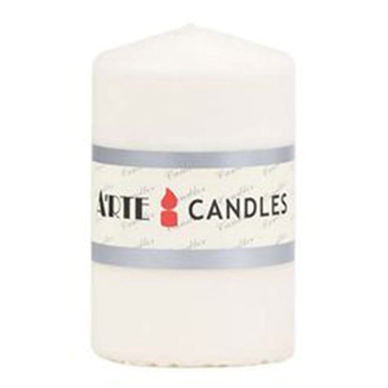 Artekko Artekko Candle Κερί Λευκό (8x8x12)cm 343-2009