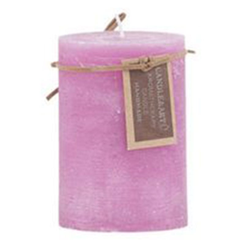 Artekko Artekko Candle Κερί Μώβ (7x7x10)cm 343-2012