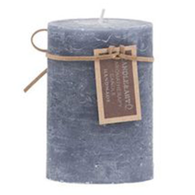 Artekko Artekko Candle Κερί Γκρι (7x7x10)cm 343-2018