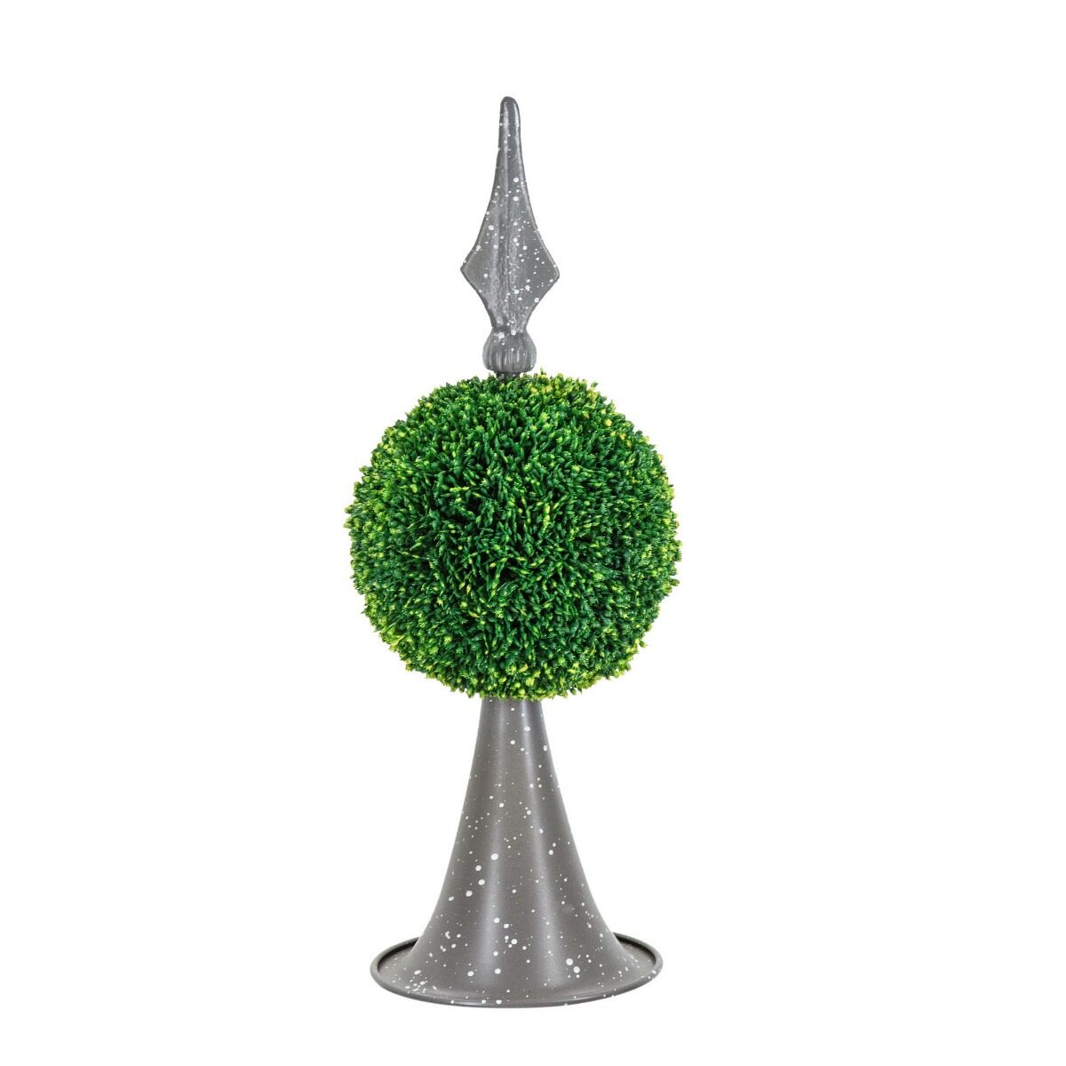 Artekko Artekko Boxwood Πράσινος Πλαστικός Τεχνητός Πύξος σε Μεταλλική Βάση (17.8x17.8x43.2)cm 35413-DS