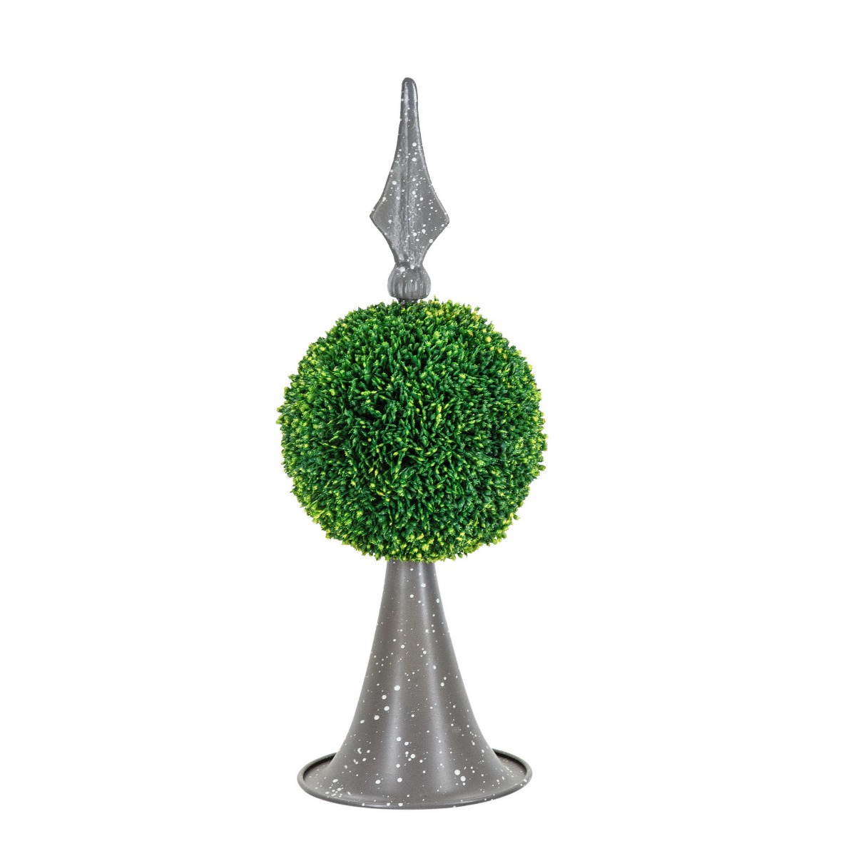 Artekko Artekko Boxwood Πράσινος Πλαστικός Τεχνητός Πύξος σε Μεταλλική Βάση (17.8x17.8x43.2)cm 35413-DS