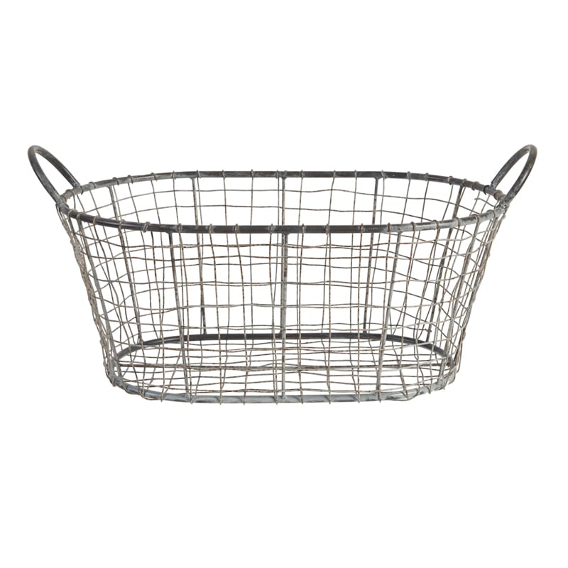 Artekko Artekko Daltuat Καλάθι Διακοσμητικό Μεταλλικό (53x31x25)cm 36035