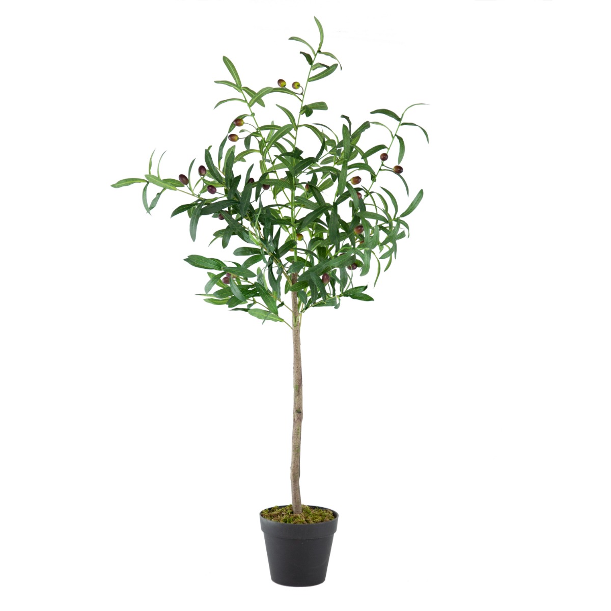 Artekko Artekko Olive Πλαστική Τεχνητή Ελιά σε Μαύρη Γλάστρα (44x40x108)cm 420023-AB