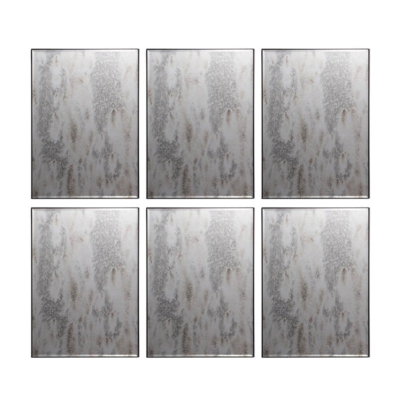 Artekko Artekko Lah Καθρέπτες Τοίχου Διακοσμητικοί Σετ/6 (39x2x52)cm 43730