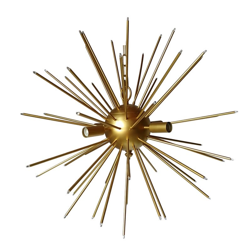 Artekko Artekko Sun Μεταλλικό Κρεμαστό Φωτιστικό Οροφής 66cm 44099