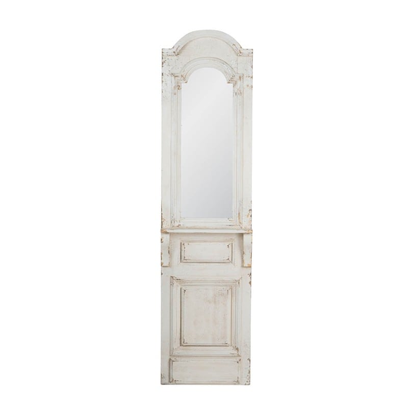Artekko Artekko Sluys Καθρέπτης Ξύλλινος Λευκός Πόρτα (46x13x182)cm 44520