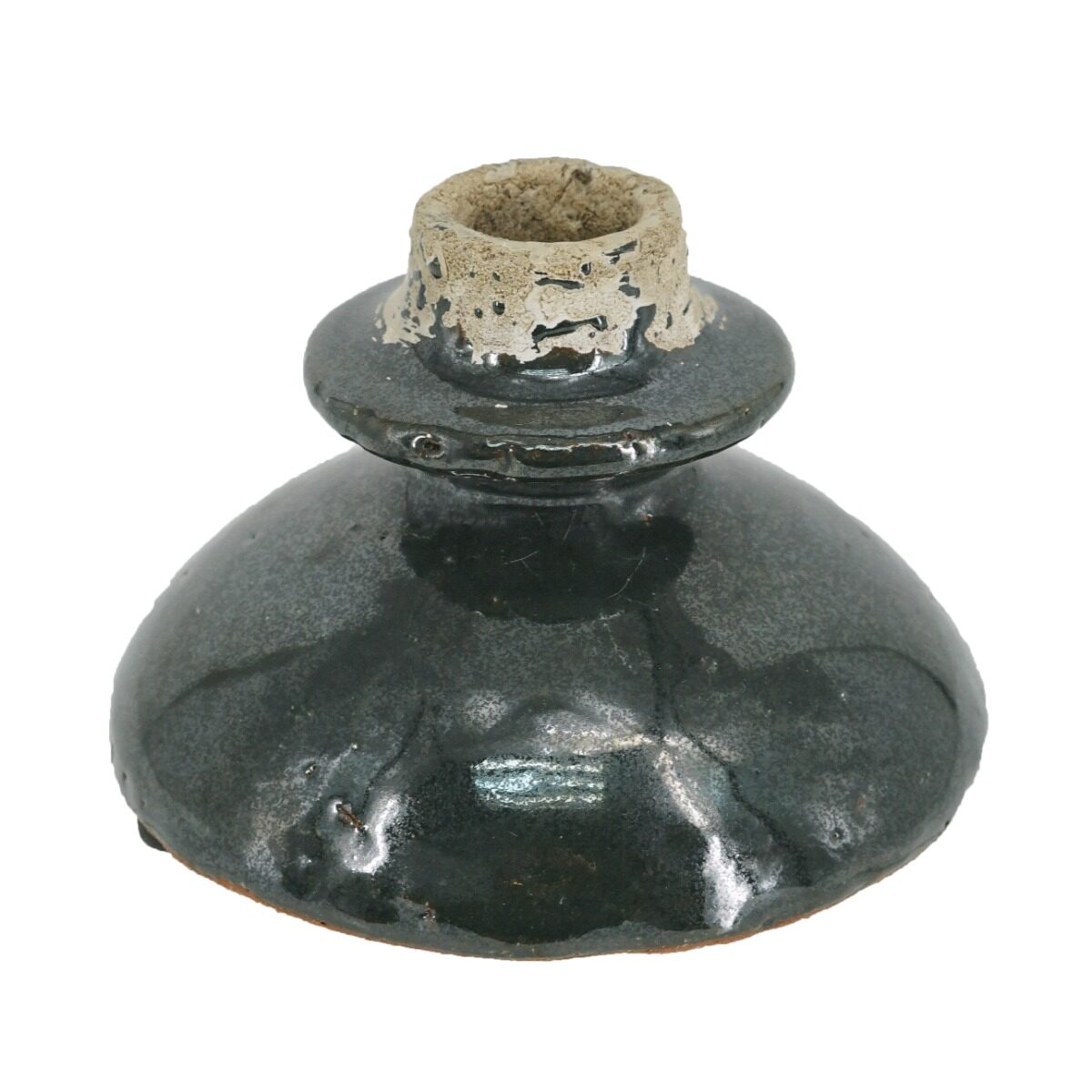 Artekko Artekko Antique Πράσινο Κηροπήγιο από Τερακότα (12x12x8)cm 460270