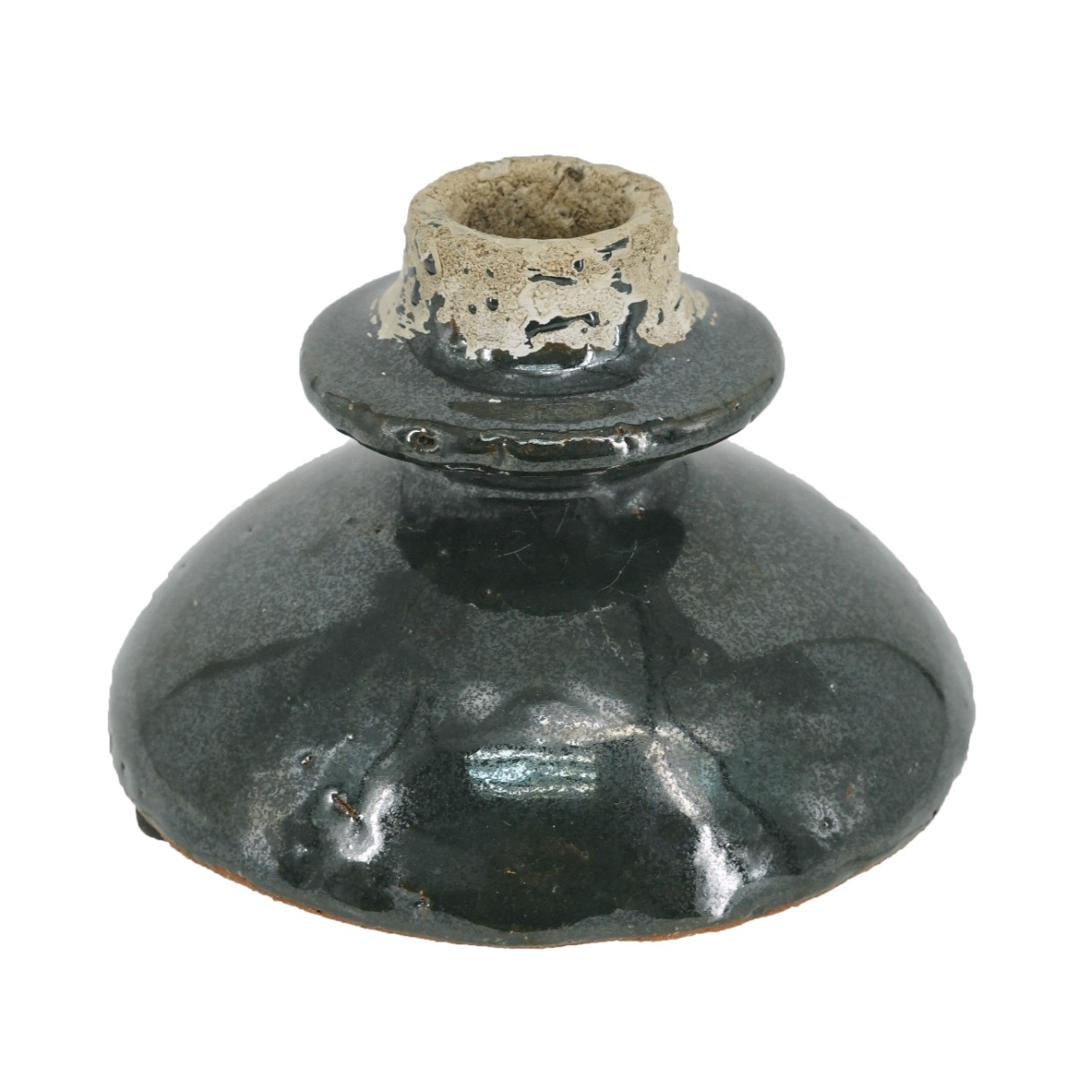 Artekko Artekko Antique Πράσινο Κηροπήγιο από Τερακότα (12x12x8)cm 460270