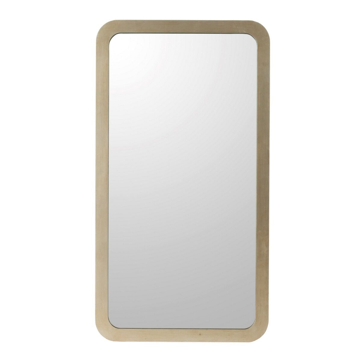 Artekko Artekko Mirror Καθρέπτης Τοίχου με Φωτισμό LED MDF Γυαλί Χρυσό (80x6x148)cm 48105