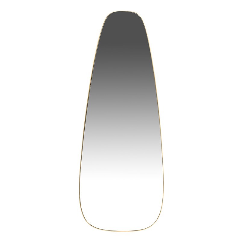 Artekko Artekko Mirror Χρυσός Καθρέπτης Τοίχου (50.5x.5x129.5)cm 48139