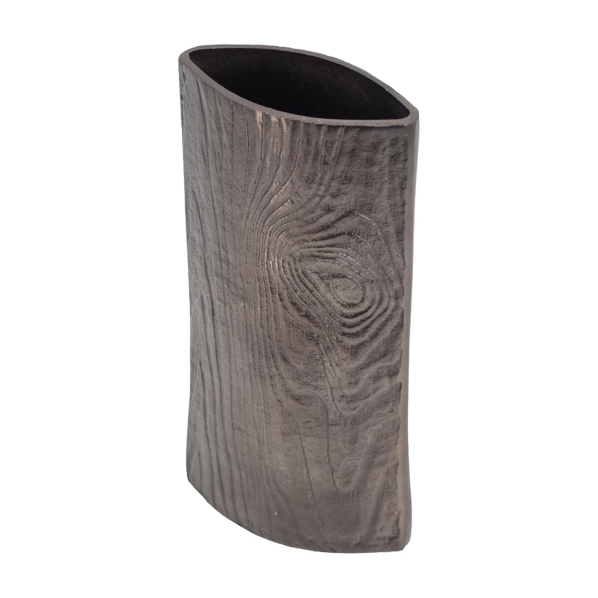 Artekko Artekko Zebra Γκρι Μεταλλικό Βάζο (15.5x7x31)cm 48660