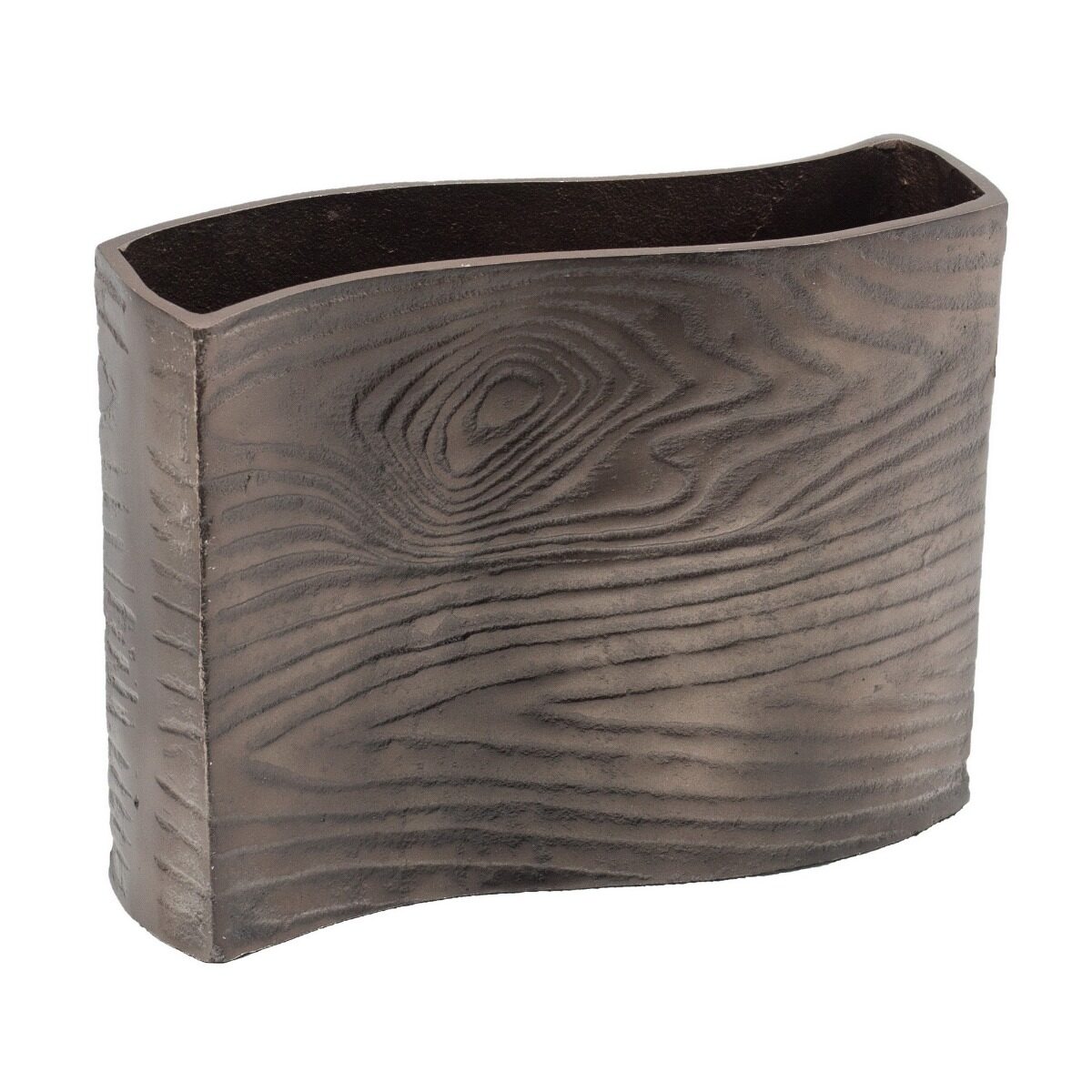 Artekko Artekko Zebra Γκρι Μεταλλικό Βάζο (29.5x9.5x22.5)cm 48663