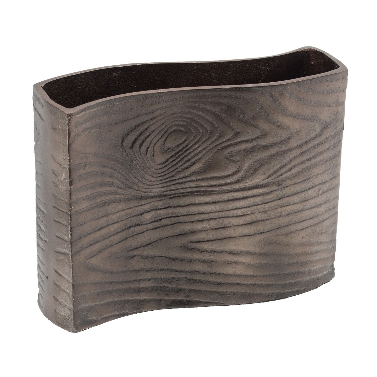 Artekko Artekko Zebra Γκρι Μεταλλικό Βάζο (29.5x9.5x22.5)cm 48663