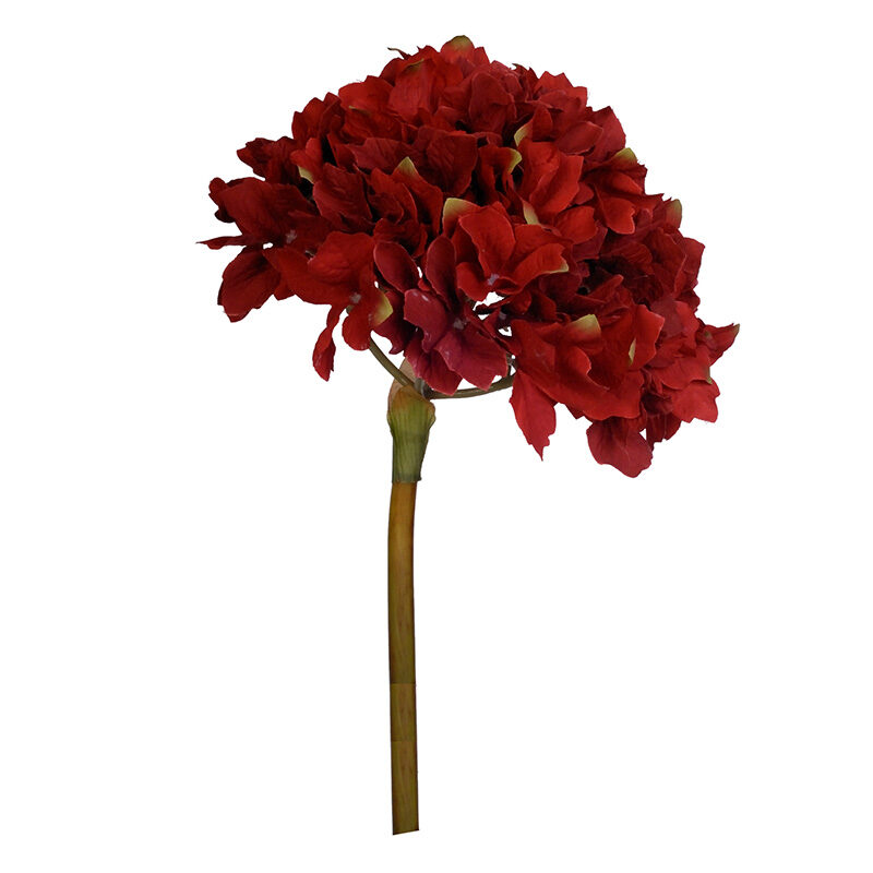 Artekko Artekko Τεχνητό κλωνάρι ορτανσία 58148-RED