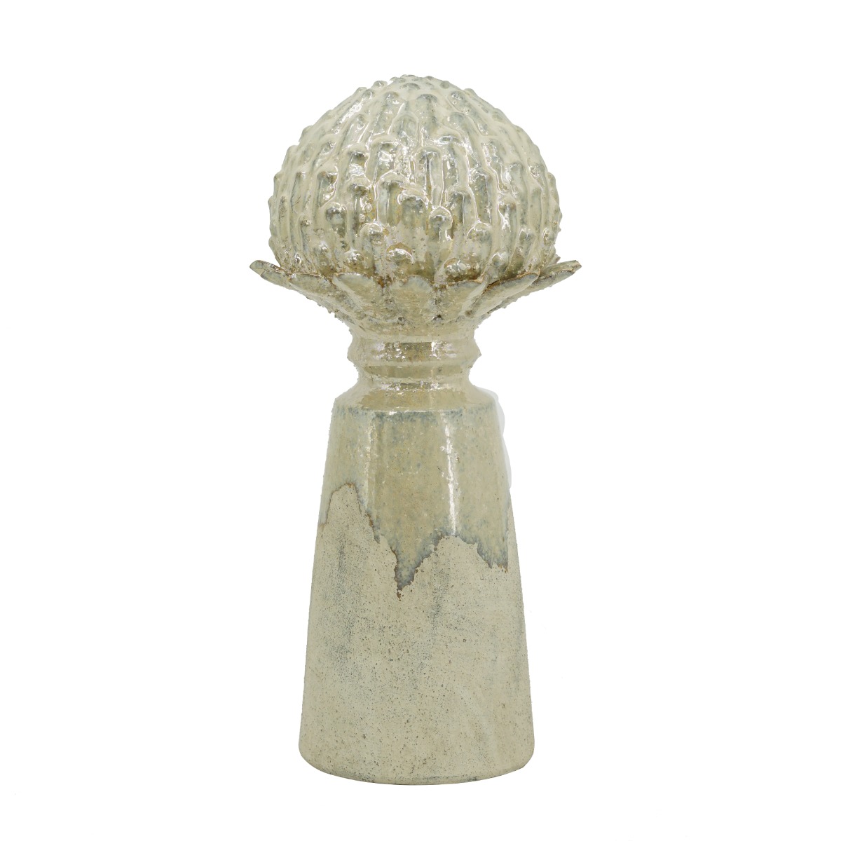 Artekko Artekko Artichoke Μπεζ Διακοσμητική Κεραμική Αγκινάρα (17.5x17.5x33.5)cm 61028