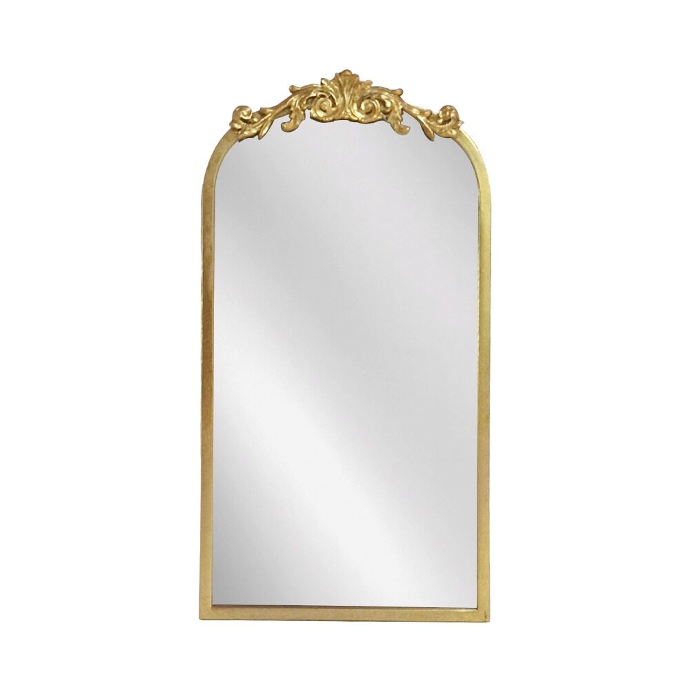 Artekko Artekko Dia Χρυσός Μεταλλικός Καθρέπτης Τοίχου (33x3x63)cm 661-2002-GOLD