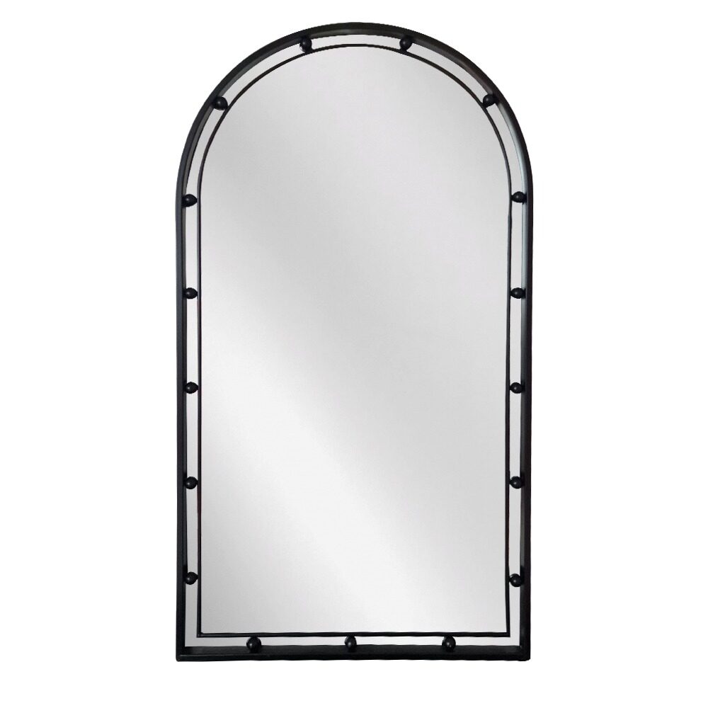 Artekko Artekko Dia Μαύρος Μεταλλικός Καθρέπτης Τοίχου (50x3.5x90)cm 661-2006-BLACK