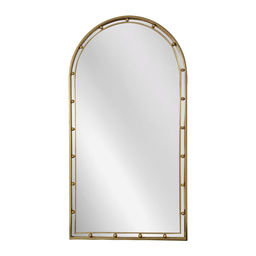 Artekko Artekko Dia Χρυσός Μεταλλικός Καθρέπτης Τοίχου (60x3.5x110)cm 661-2007-GOLD