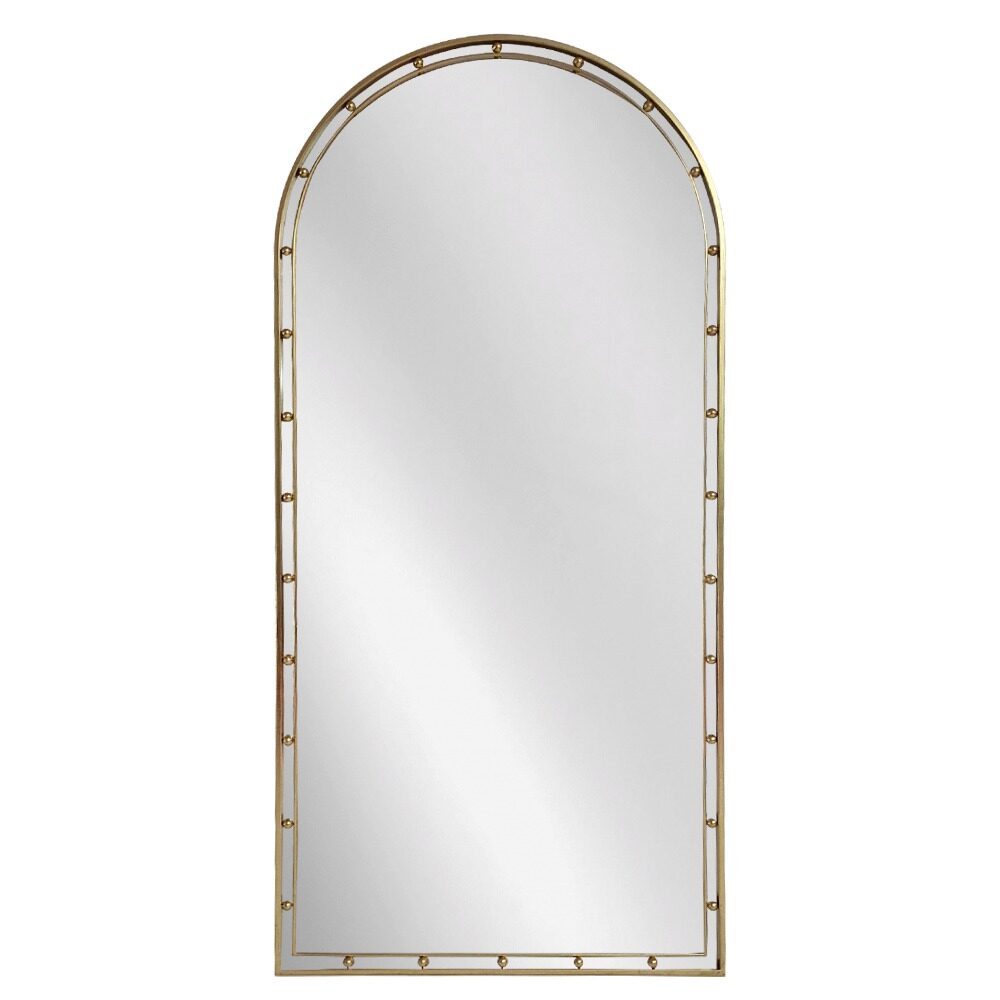 Artekko Artekko Dia Χρυσός Μεταλλικός Καθρέπτης Τοίχου (75x3.5x160)cm 661-2008-GOLD