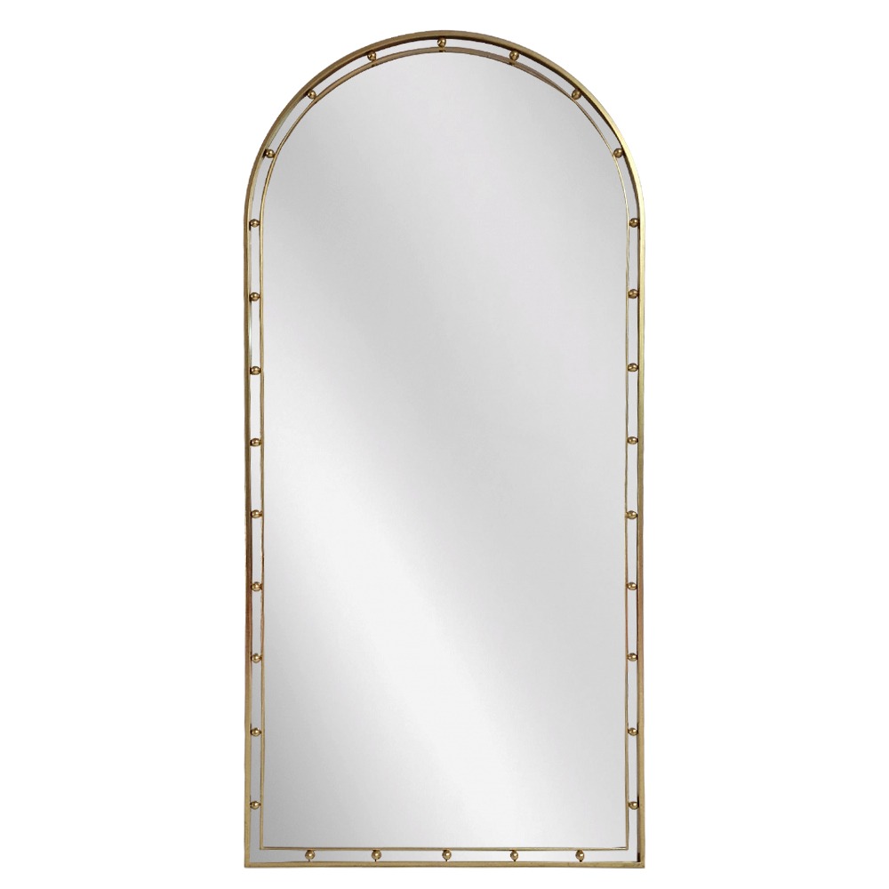 Artekko Artekko Dia Χρυσός Μεταλλικός Καθρέπτης Τοίχου (75x3.5x160)cm 661-2008-GOLD