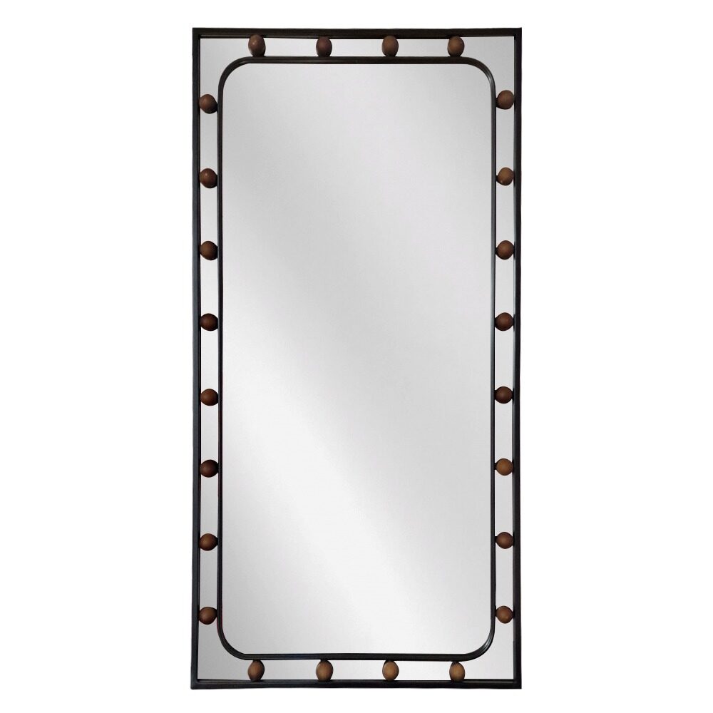 Artekko Artekko Dia Μαύρος Μεταλλικός Καθρέπτης Τοίχου (60x3x92)cm 661-2013