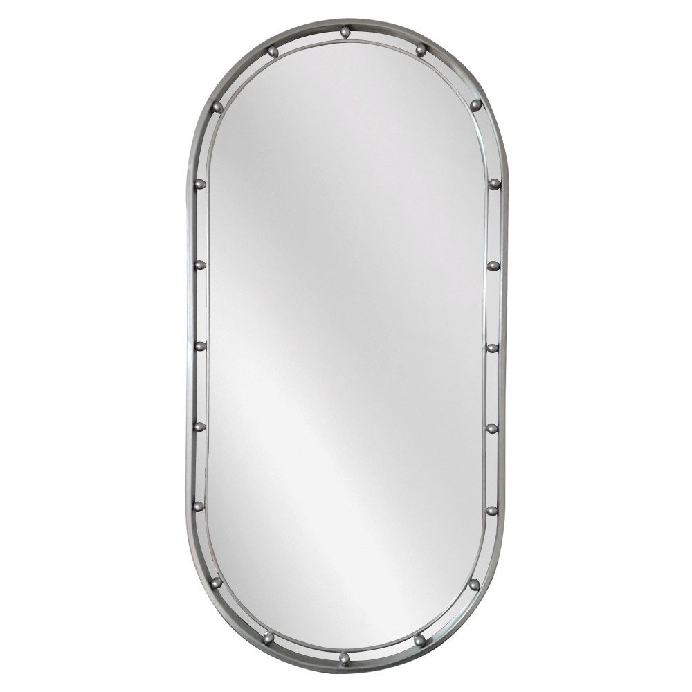 Artekko Artekko Dia Ασημί Μεταλλικός Καθρέπτης Τοίχου (50x3.5x100)cm 661-2014-SILVER