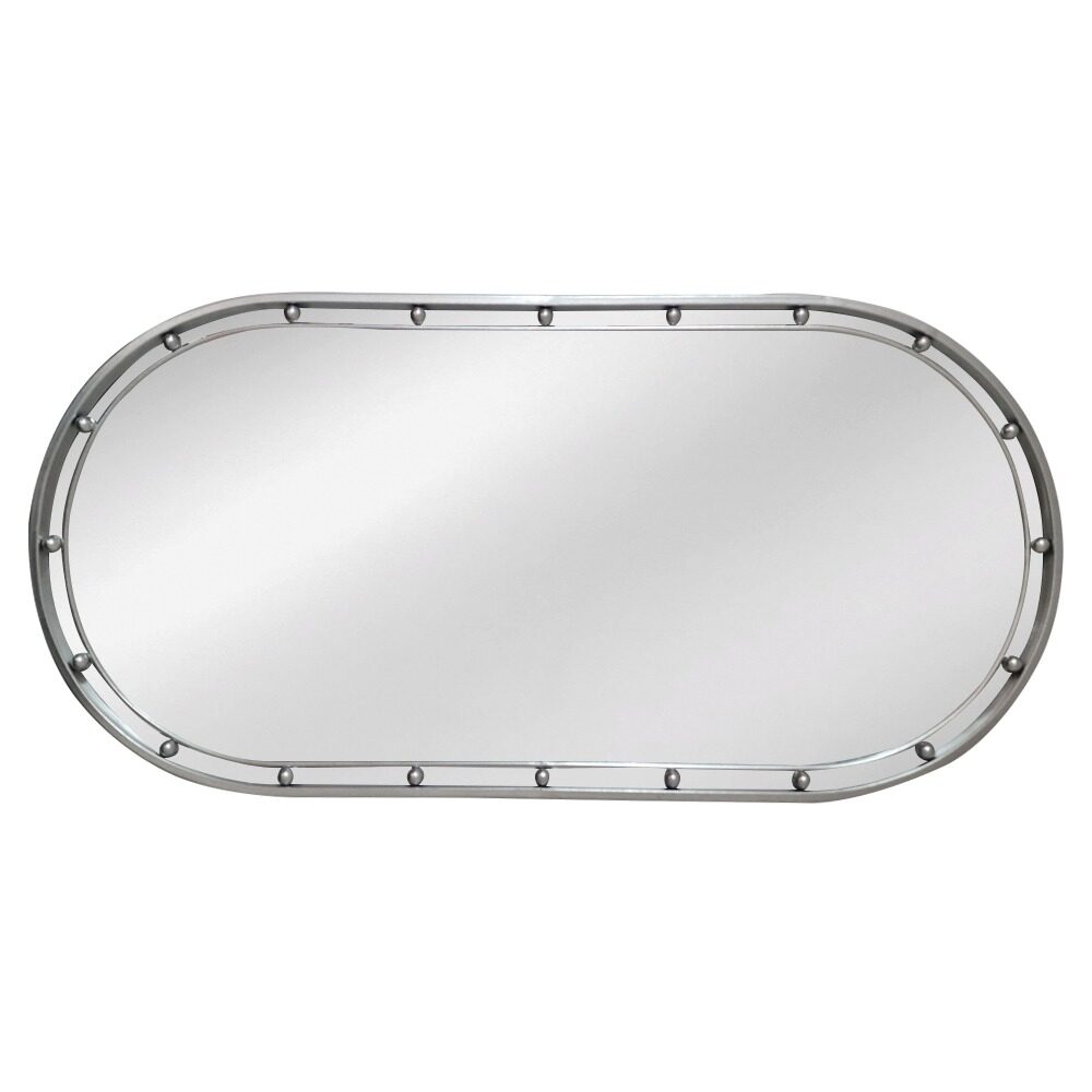 Artekko Artekko Dia Ασημί Μεταλλικός Καθρέπτης Τοίχου (50x3.5x100)cm 661-2014H-SILVER