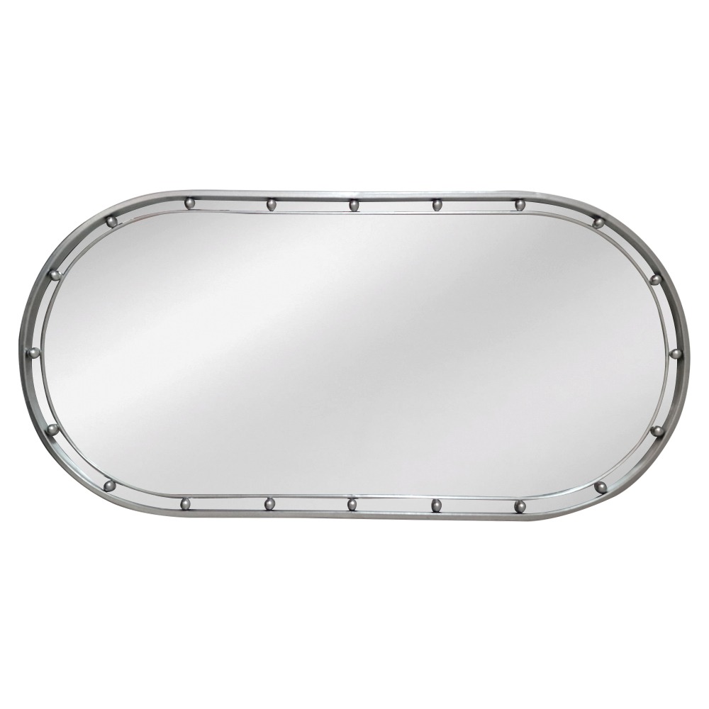Artekko Artekko Dia Ασημί Μεταλλικός Καθρέπτης Τοίχου (50x3.5x100)cm 661-2014H-SILVER