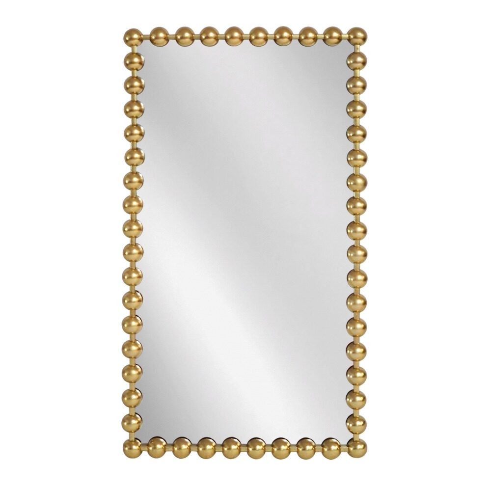 Artekko Artekko Dia Χρυσός Μεταλλικός Καθρέπτης Τοίχου (60x4.5x110)cm 661-2016-GOLD