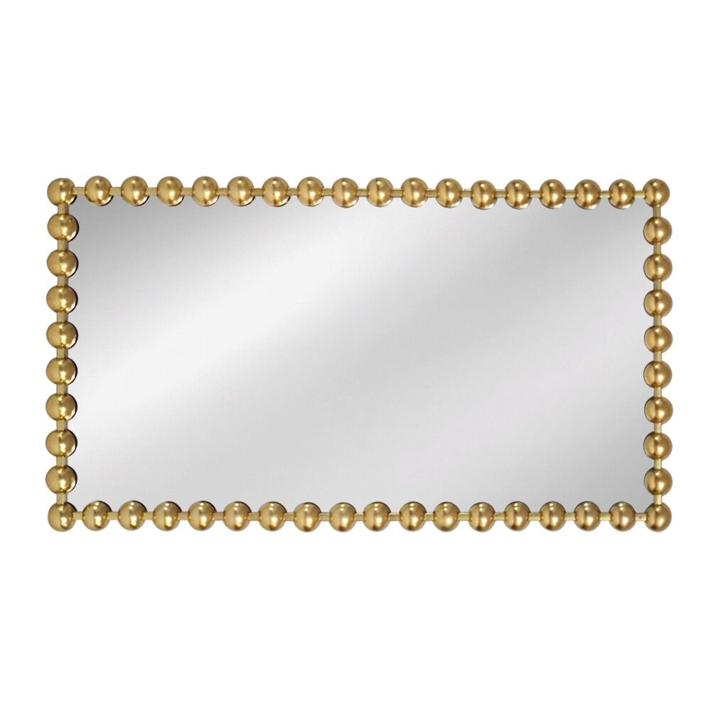 Artekko Artekko Dia Χρυσός Μεταλλικός Καθρέπτης Τοίχου (60x4.5x110)cm 661-2016H-GOLD