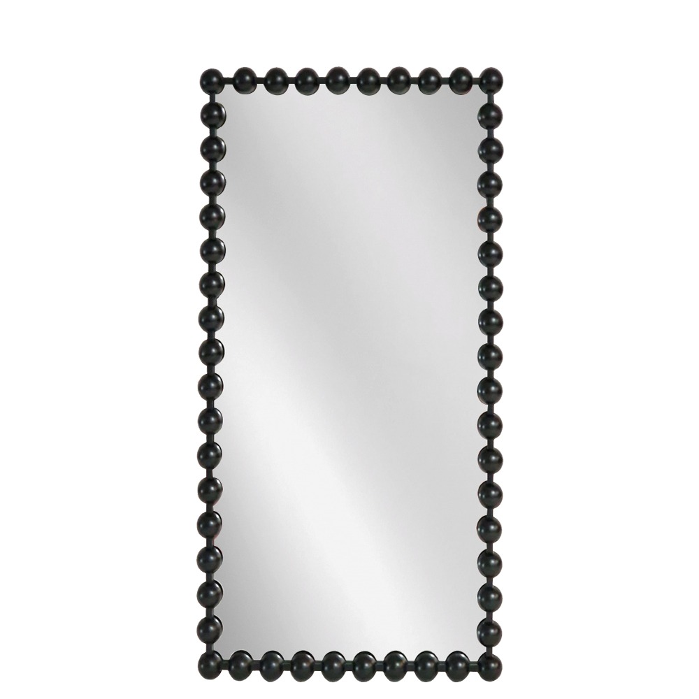 Artekko Artekko Dia Μαύρος Μεταλλικός Καθρέπτης Τοίχου (70x4.5x130)cm 661-2017-BLACK